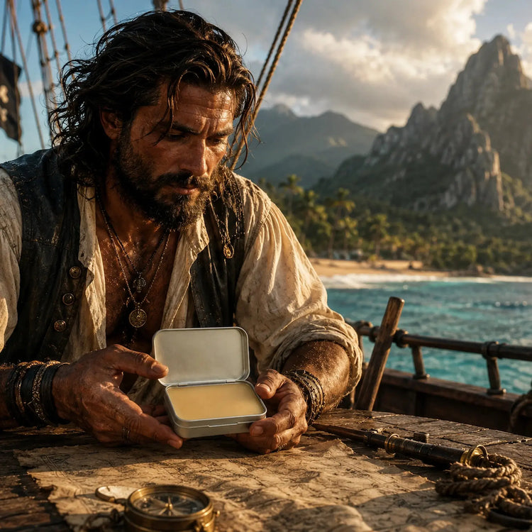 🏴☠️ Blackbeard's Balm — Scented Beard Balm Blind Pirate Soap Co.