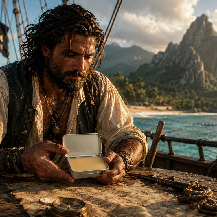 🏴‍☠️ Blackbeard's Balm — Scented Beard Balm Blind Pirate Soap Co.