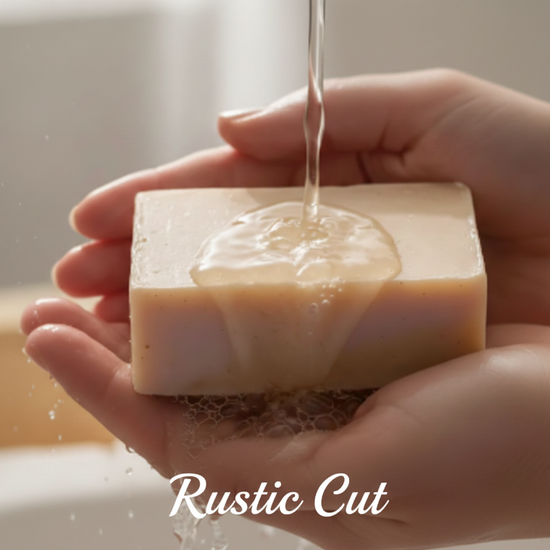 Rustic Cut - Text at Bottom