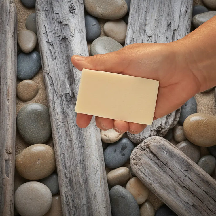 Driftwood & Stone Background