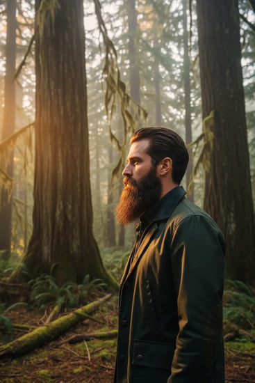 Forest Gentleman strong, healthy beard is his pleasure.