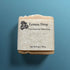 Lemon Drop | Grass Fed Tallow Soap Bar Blind Pirate Soap Co. — Full label and braille on the front of the label.