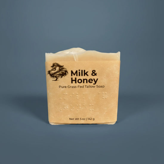 Milk and Honey | Grass Fed Tallow Soap Bar Blind Pirate Soap Co.