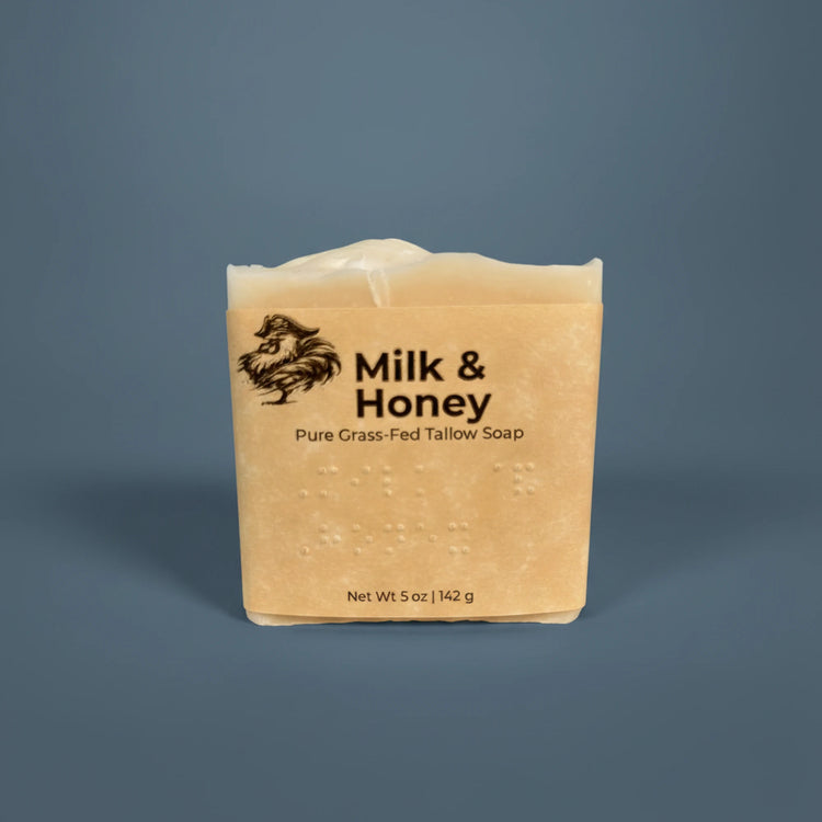 Milk and Honey | Grass Fed Tallow Soap Bar Blind Pirate Soap Co.
