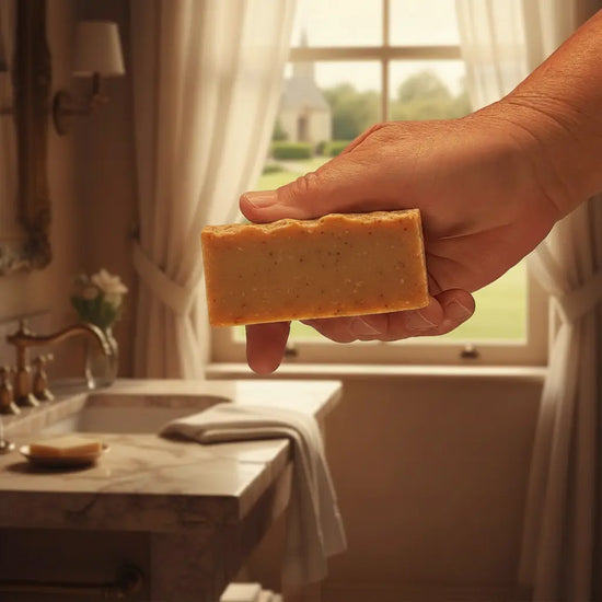 The Stable — Rustic Cut Bar, Estate Bathroom Hero